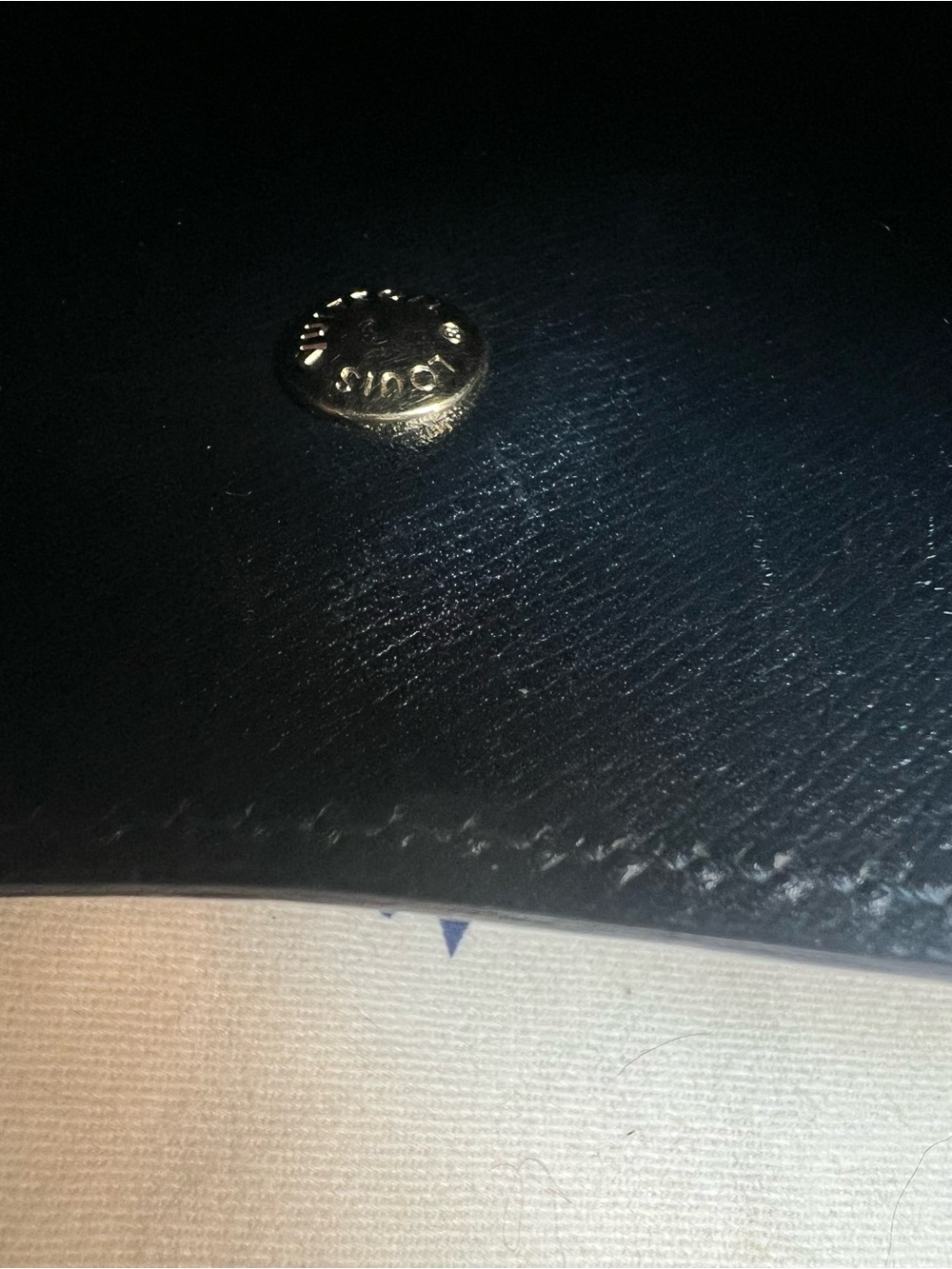 Louis Vuitton Black Epi Leather Slim Wallet - Picture 6 of 14